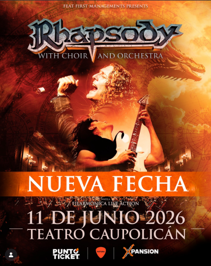Raphody en el Caupolicán (11 y 12 de Junio)